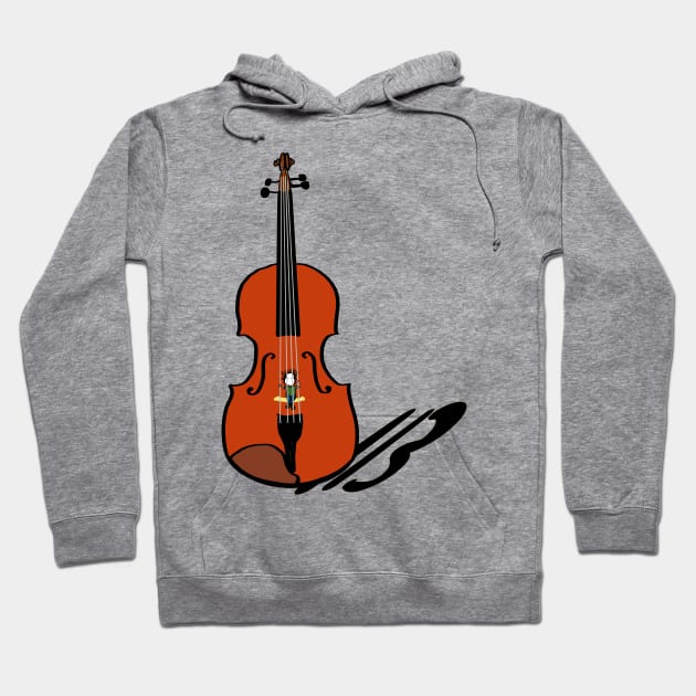 Viola power stay home Hoodie by Guastevi